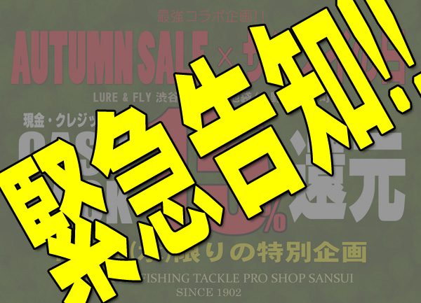 オータムセール&サンスイの日_2